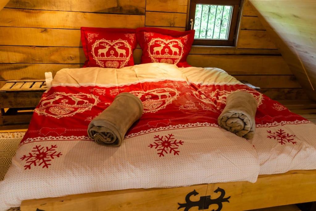 La Cabane Du Cerf Et Son Sauna Attre Exterior foto